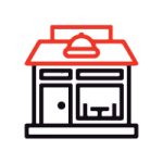 Icône d'un magasin ou restaurant