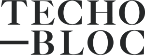 Logo de Techo-Bloc en noir