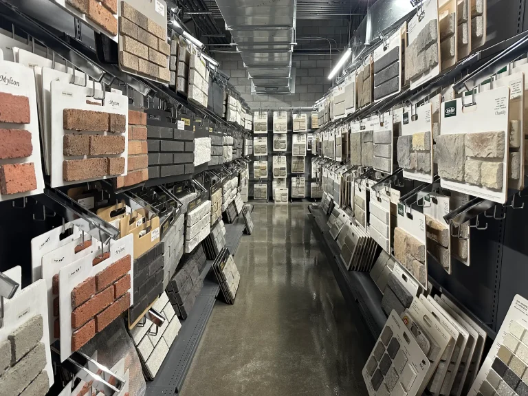 Échantillons de matériaux de construction