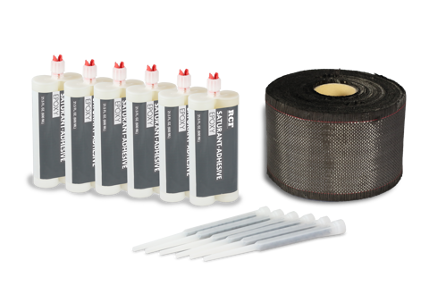 Kit de renforcement structural en fibre de carbone